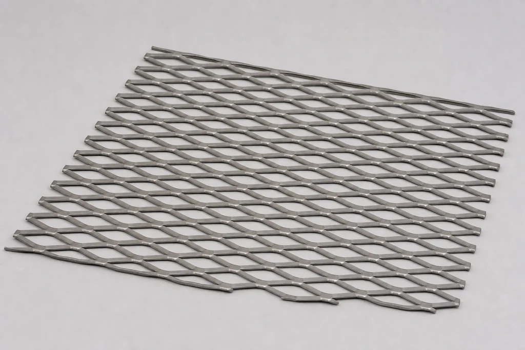 Flattened Expanded Metal