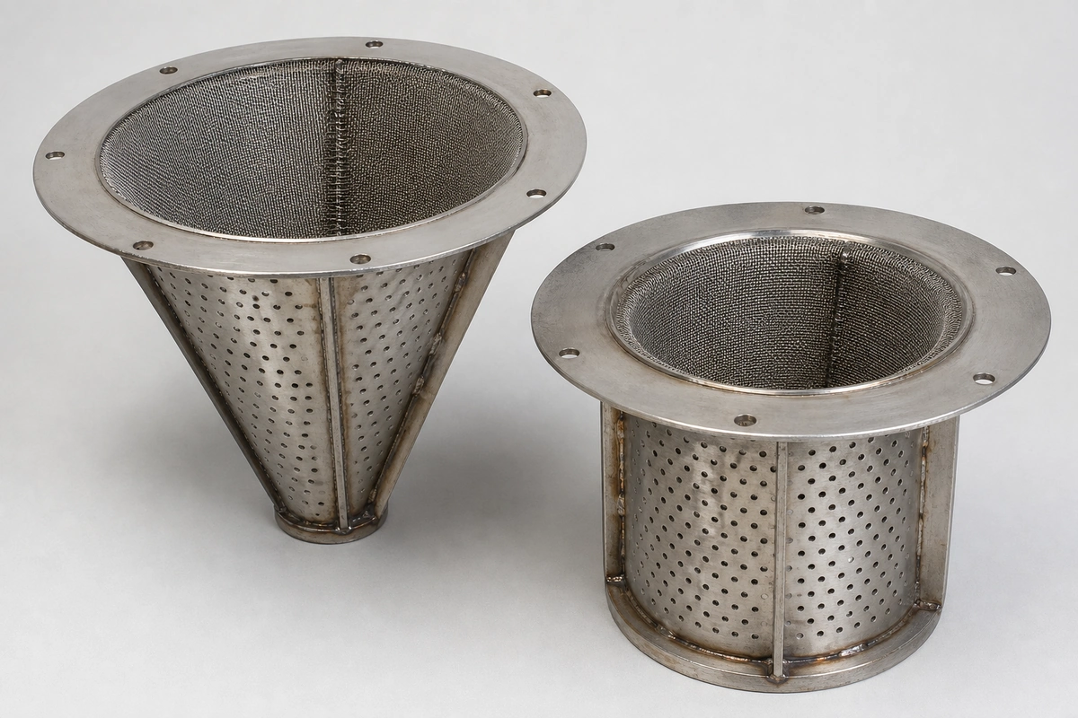 Temporary Cone & Basket Strainers