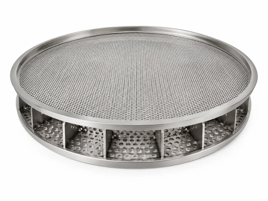 Anti-Blinding Ball Tray & Support Deck — Sifter OEM frames