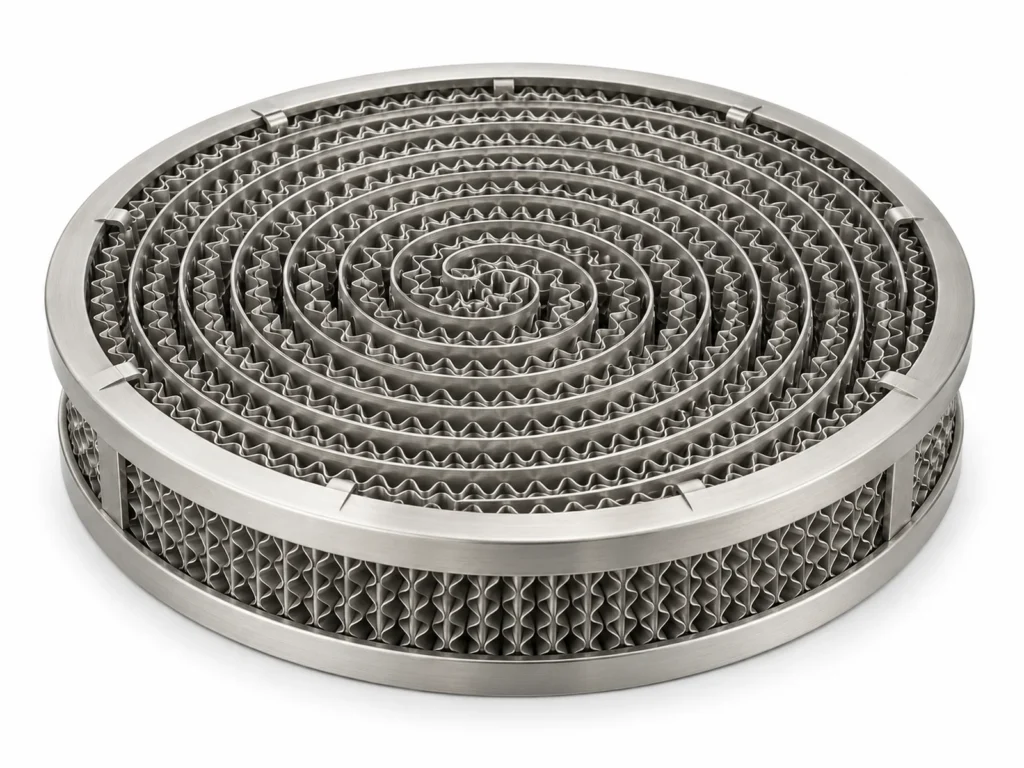 Crimped Ribbon Flame Arrester Element