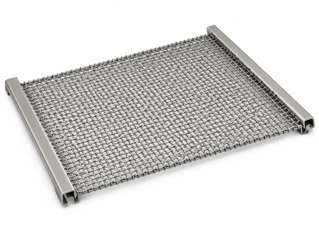 Hook-Strip Tensioned Screen Panel