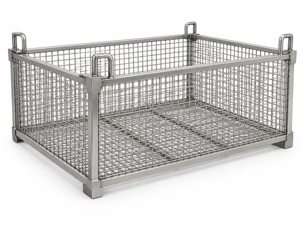 Industrial Wire Mesh Basket