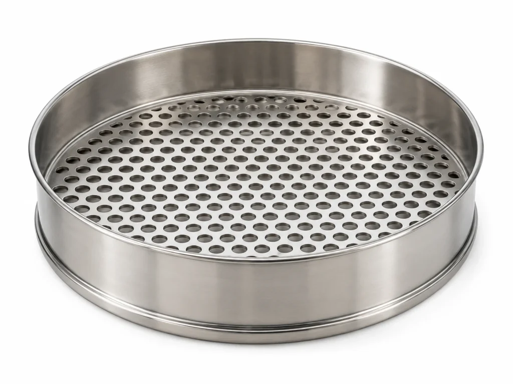 ISO 3310-2 Perforated Plate Test Sieve