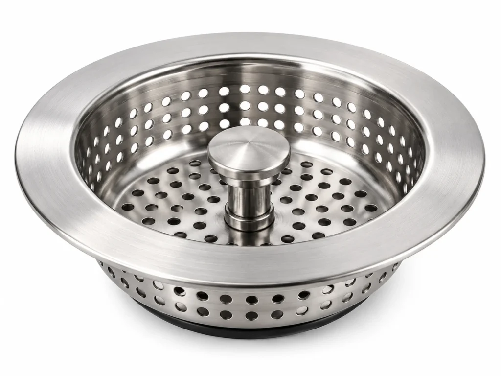 Kitchen Sink & Drain Strainer Basket