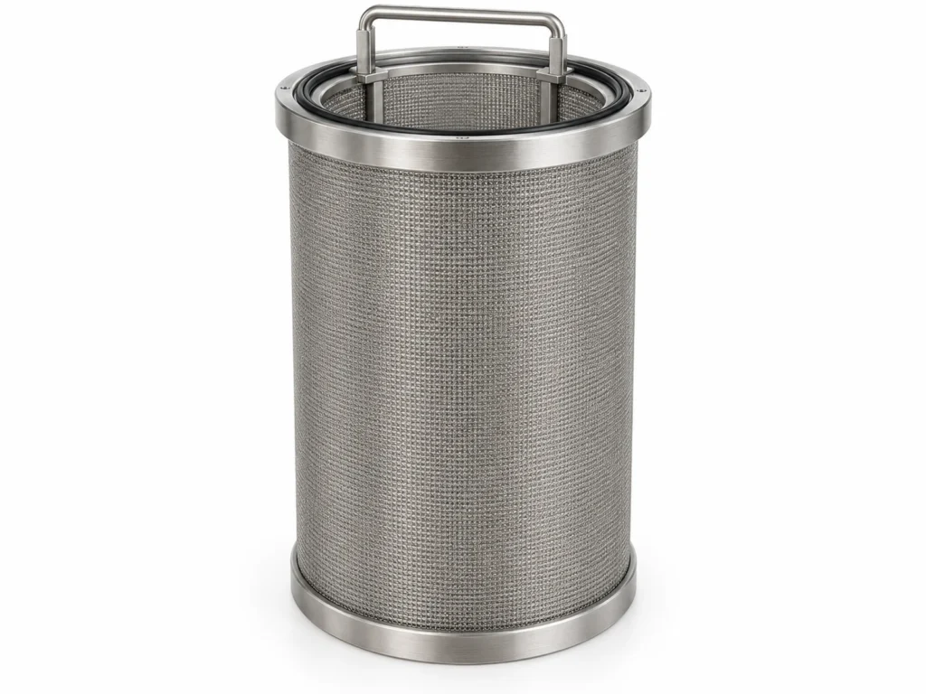 Self-Cleaning Backwash Filter Screen Element