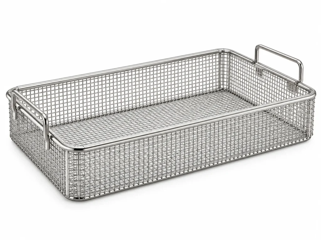 Sterilization & Instrument Wire Mesh Basket